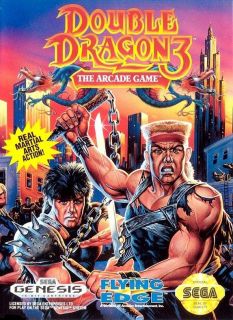 Double Dragon 3 The Arcade Game Sega Genesis Great Condition Fast 