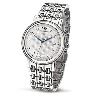 PHILIP WATCH BOUDOIR SILVER DIAL STAINLESS STEEL STRAP DATE DISPLAY 