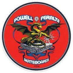 Powell Peralta Banner Dragon Sticker 4 inch Skateboard decal