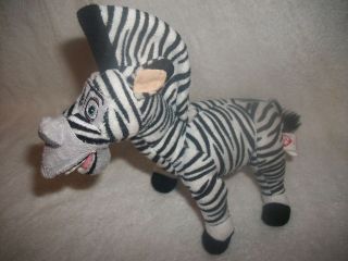 Madagascar Marty Zebra TY Plush Doll