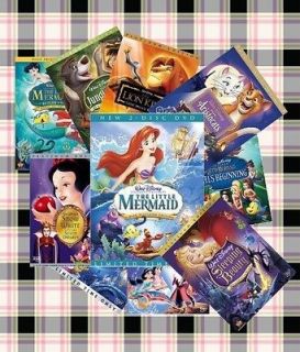 Disney DVD lot of 10 Classic and New Disney Childrens Movies