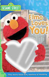 ELMO LOVES YOU SESAME STREET DVD with 5 Song Bonus Music CD