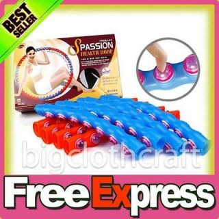 Passion Health Hoop 2Kg 4.4lb Weighted Hula Hoop * BIG SALE *