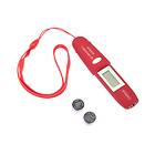 Portable LCD Non Contact IR Infrared Digital Pen Thermometer Red