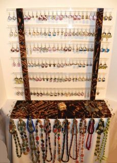 BIG Earring Holder (Holds 121 Pair) GLITZY GIRL Jewelry Display 