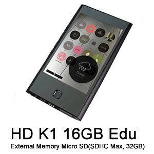 iriver SMART HD K1 16GB Edu  MP4 Player Touch