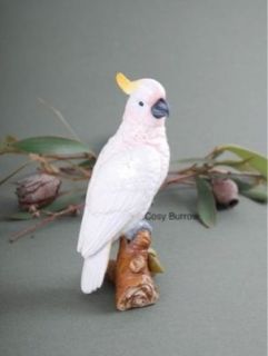   Bird White Cockatoo Native Animal Sculpture Statue Figurine Ornament