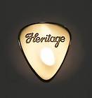 HERITAGE GUITARS   Solid Brass Guitar Pick, Acoustic, Electric, Bass
