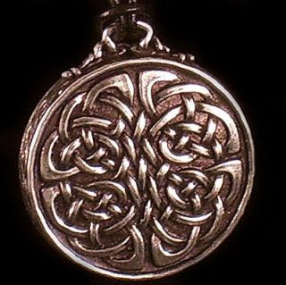 UNITY KNOT Oberon Design PEWTER SCENT AMULET aromatherapy locket 