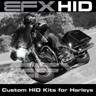EFX SLIM AC DIGITAL HID CONVERSION XENON HEADLIGHT LIGHT KIT HARLEY 