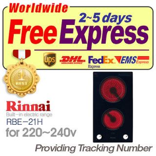   Rinnai RBE 21H Built in Touch Hi Light Range Electric Stove Cooktop