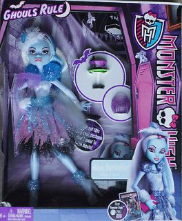 Monster High Doll Abbey Ghouls Rule New In Box Costume  