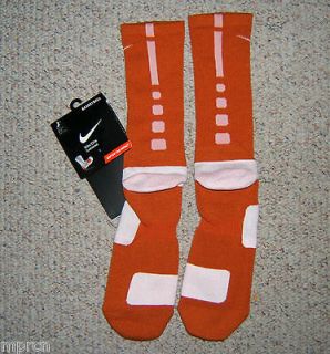 orange nike elite socks in Clothing, 