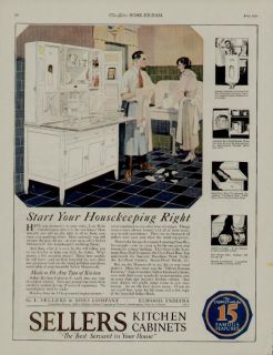   KITCHEN CABINETS AD / START YOUR HOUSEKEEPING RIGHT   ELWOOD, IND