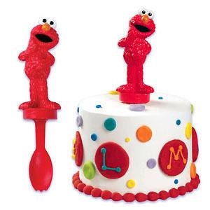 Elmo Spoon Cake Topper Decoration Sesame Street