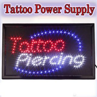 Newly listed Pro Flashing LED Business Neon Light Tattoo Piercing Sign