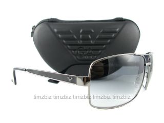 New Emporio Armani Sunglasses EA 9692/s Gunmetal KJ1JJ Authentic