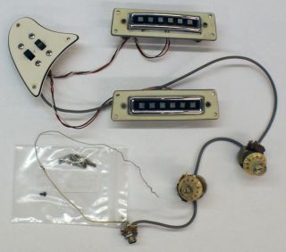 Vintage Teisco Wiring Harness for Hollowbody includes Pickups, Pots 