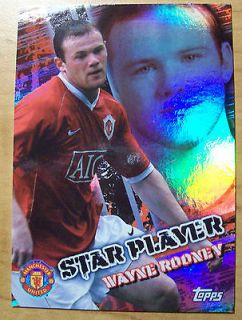   2007 Topps Premier Gold STAR PLAYER rainbow foil soccer card EPL