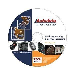 Autodata 11 CDX420 2011 Key Programming & Service CD