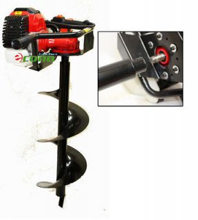   Gas Powered Earth Post Hole Ice Digger w/250mm x 30 Earth Auger Bit