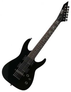 ESP Guitars LTD Kirk Hammett Junior Black Electric Guitar with LH 301 