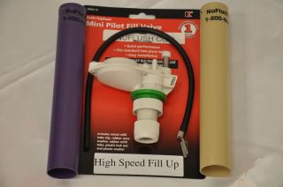 Toilet Flushing Tune up Kit, 2 extension Tubes Free