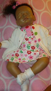 Ethnic AA Reborn Doll Baby Girl Reborn