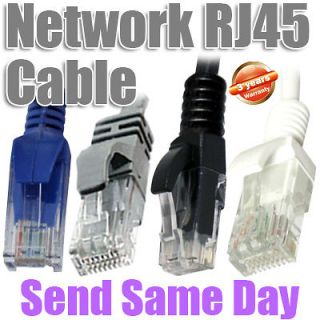 Network Ethernet Cat5e Cable Lead 50CM 1M 2M 3M 4M 5M 8M 10M 15M 20M 
