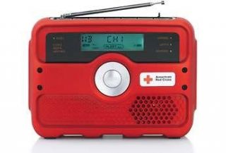Eton American Red Cross FR800 Weather Tracker Radio (Red) #8731525