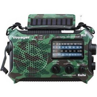   Voyager KA500 Solar Crank AM FM Shortwave Emergency Weather Radio