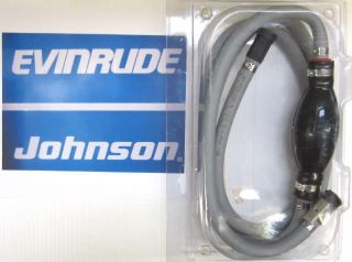 NEW FUEL LINE GAS HOSE ASSEMBLY FOR JOHNSON EVINRUDE 2 YR WARRANTY 