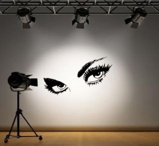   EYES large kitchen wall Sticker stencil Mural Decal rc 10