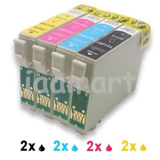 8x NON OEM ink for Epson SX420W BX305F S22 Stylus Office BX305F 