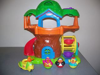   Weebles MUSICAL TREEHOUSE Playset Figures Accessories Retired bike Lot