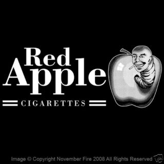 Red Apple Cigarettes Shirt Pulp Fiction Kill Bill Smoke