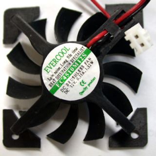 Video Card Replacement Fan 45mm x 10mm VC EC4510M12S ​X Evercool