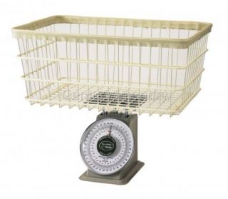 Analog Laundry Scale 40 lb. with Wire Basket NEW IN BOX