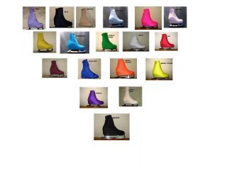 Ice Skate Roller Skate Boot Covers Plain Lycra you choose the colour S 