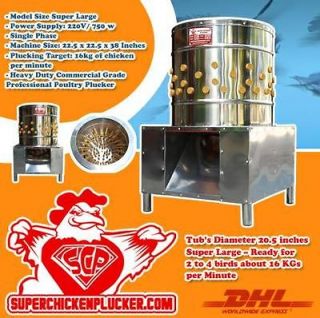 Factory Direct Super Chicken Plucker Poultry Cleaning Machine 