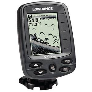 Lowrance X 4 Pro Fishfinder w/ 83/200 kHz TM Transducer 000 10229 001