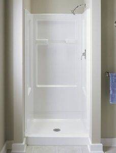 Sterling by Kohler 32 White Vikrell Bathroom Shower Stall Wall & Base