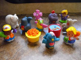   Price Little People Animal Zoo Aquarium Collection Diver Seal Hippo