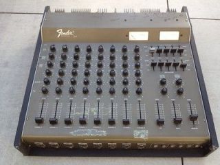   Fender Vintage 8 channel 100 WPC MIXER STEREO AMPLIFIER system ma8 s