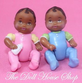   American Baby Boy Girl Doll AA Fisher Price Loving Family Dollhouse