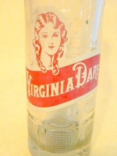 vintage SODA   VIRGINIA DARE of NEW KEN, PA.  7 oz.VINTAGE ACL SODA 