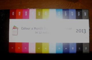 New Moleskine 2013 Volant Daily Planner Set of 12 notebooks Color a 