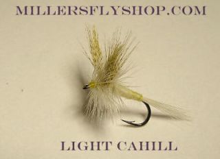 Light Cahill #12 Mayfly Dun  Trout flies