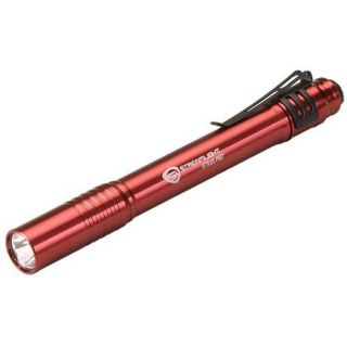 Streamlight RED Stylus Pro Flashlight / Penlight White C4 LED 48 