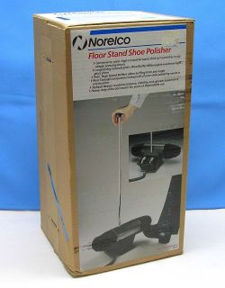 NEW Vintage 1987 Norelco DD1 Floor Stand Shoe Polisher Factory Sealed